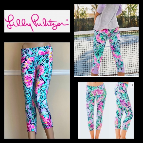 Lilly Pulitzer Pants - 🌸 Lilly Pulitzer Luxletic Midi Leggings